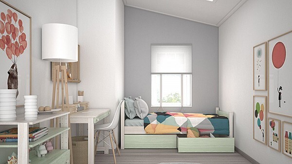 Kids bedroom composition Nest