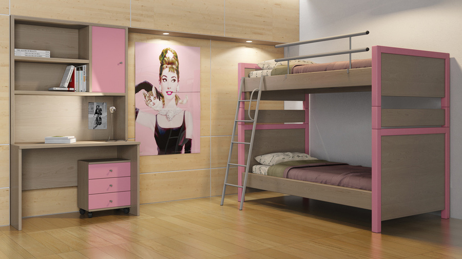 Kids bedroom composition Velvet