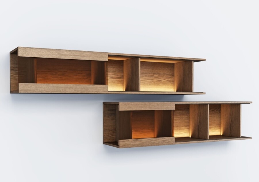 Tv wall unit set Emelia