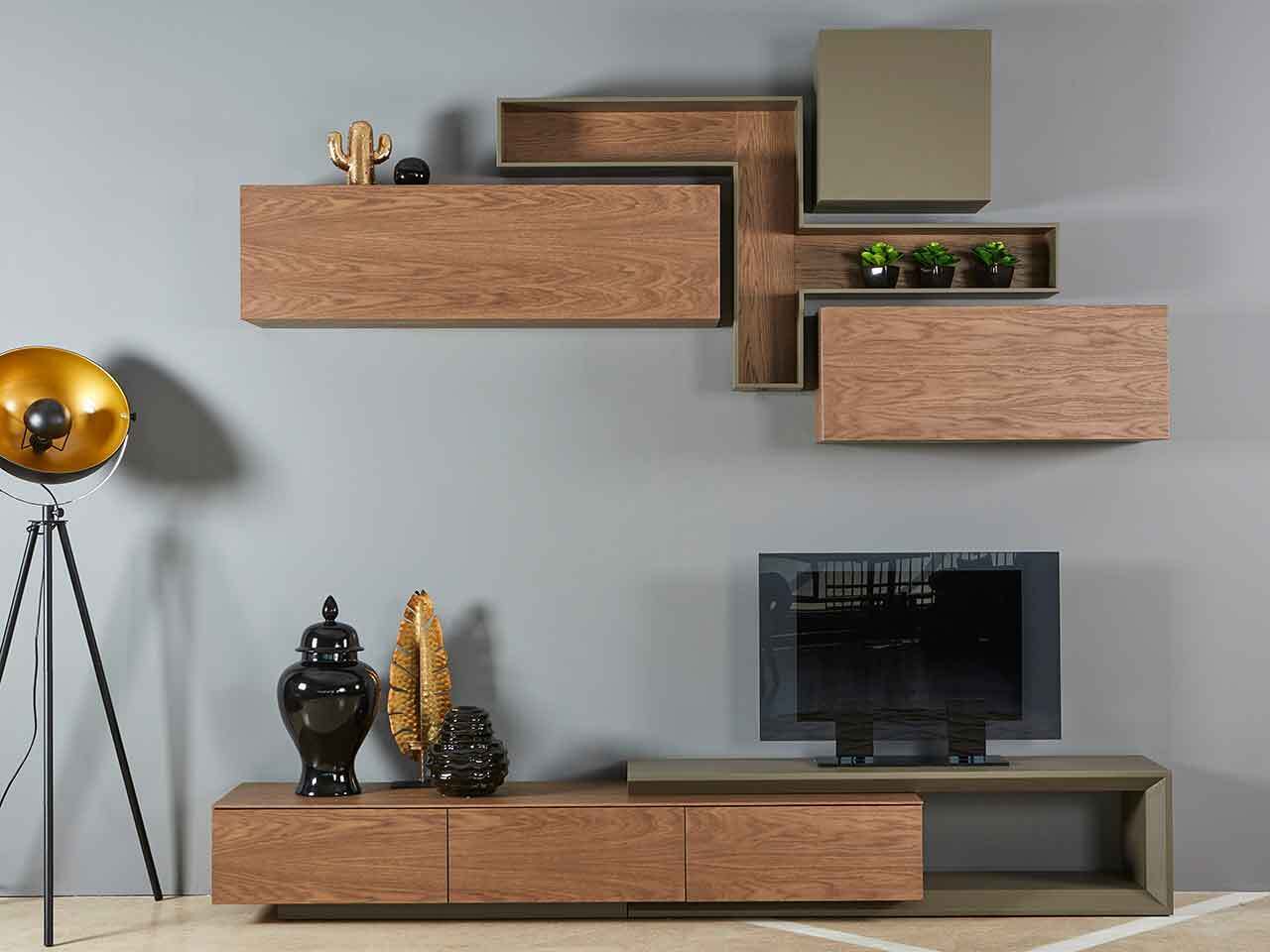 Tv wall unit set Sergio