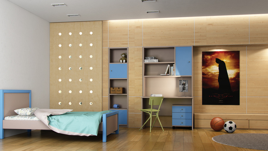 Kids bedroom composition Velvet
