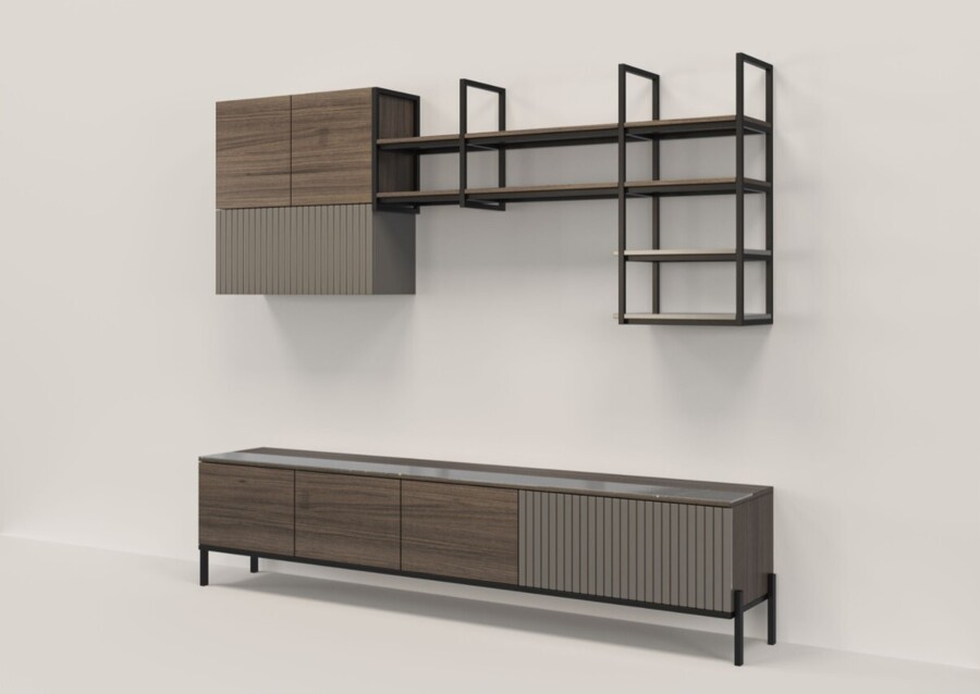 Tv wall unit set Monaco