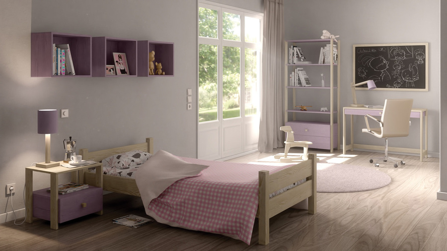 Kids bedroom composition Nest